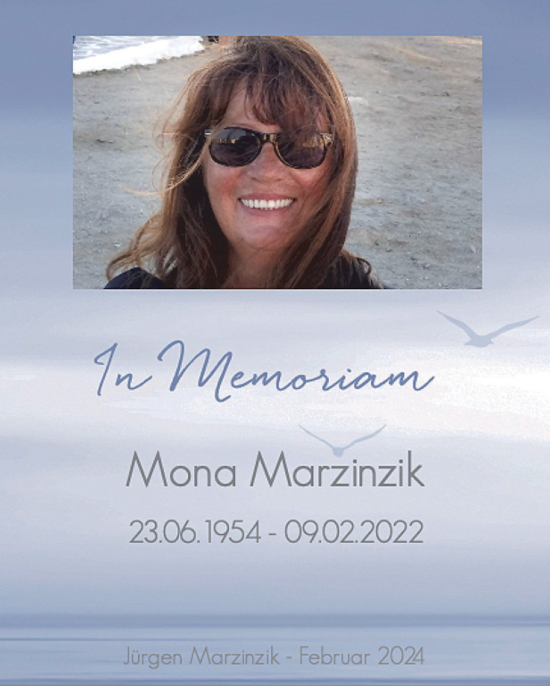 Traueranzeige von Mona Marzinzik von Berliner Morgenpost